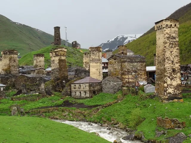 Ushguli Svanetie wachttoren